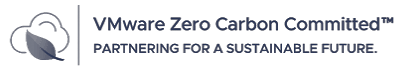 vmware zero carbon committed logo